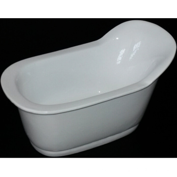 2015 New Pedestal Acrylic Freestanding Plastic Bathtub for Adult